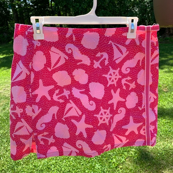 Lilly Pulitzer Dresses & Skirts - Lilly Pulitzer Sea Horse Skort size 12